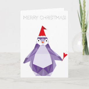Christmas Penguin Card