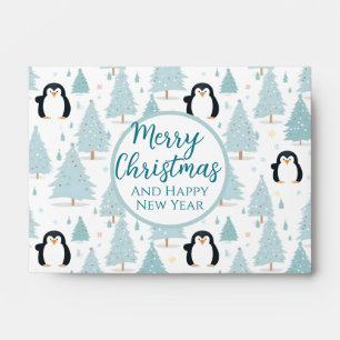 Christmas Penguin Cash Gift Envelope