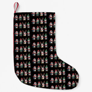 Christmas Penguin Lover Cute Animals Family Xmas Small Christmas Stocking