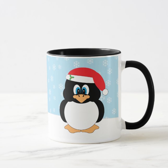 Christmas Penguin Mug (Right)