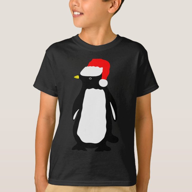 Christmas Penguin Pajamas Shirt  (Front)