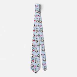 Christmas Penguin Tie