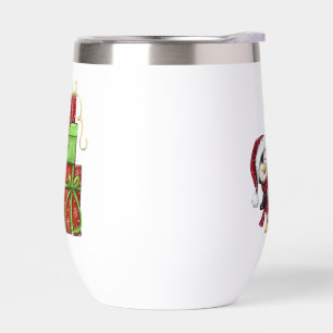 Christmas Penguin with Gifts - Festive Fun Decor