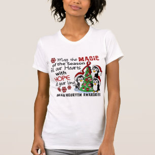 Christmas Penguins Brain Aneurysm T-Shirt