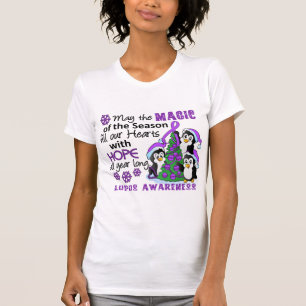 Christmas Penguins Lupus T-Shirt