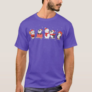 Christmas Penguins  Merry Christmas  Happy New Yea T-Shirt