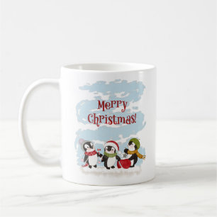 Christmas Penguins Mug