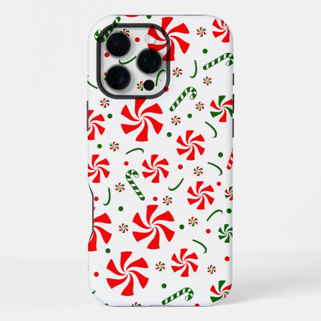 Christmas Peppermint Candy Case (Back)