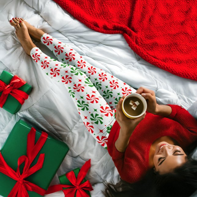 Christmas Peppermint Candy Leggings (Creator Uploaded)