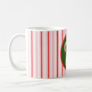 Christmas/peppermint mug