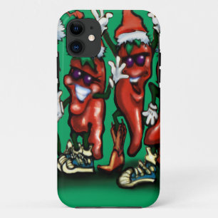 Christmas Peppers iPhone 11 Case