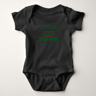  Christmas personalised Baby Jersey Bodysuit