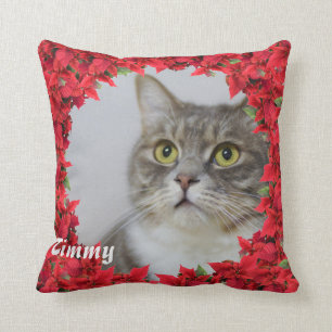 Christmas Personalised Pet Name/ Photo Cushion