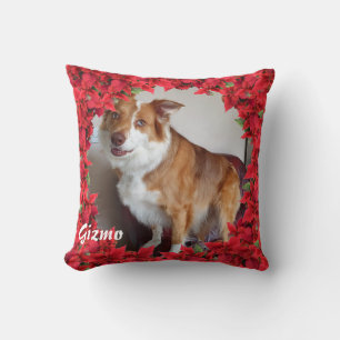 Christmas Personalised Pet Name/ Photo Cushion