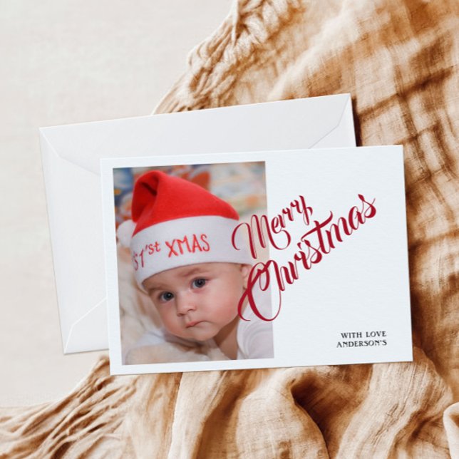 Christmas Personalised Photo Postcard (Creator Uploaded)