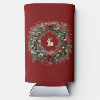 Christmas Personalised Photo Seltzer Can Cooler