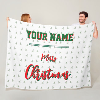 christmas, personalised,Throw, Fleece & Sherpa Blanket