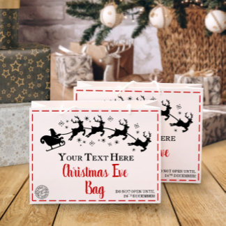 Christmas | Personalized Christmas Eve Bag