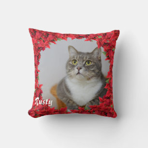Christmas Personalized Pet Name/ Photo Cushion