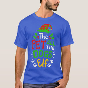 Christmas Pet All Christmas Dogs Elf T-Shirt