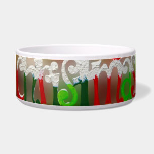 Christmas Pet Bowl