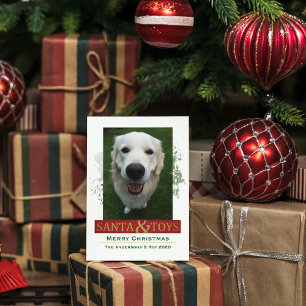 Christmas Pet Photo Holiday Card