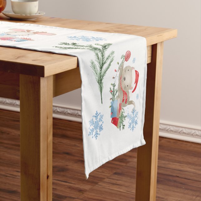 Christmas  'PETS' Table Runner (In Situ)