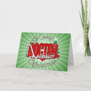 CHRISTMAS PHARMACY DOCTOR HOLIDAY CARD