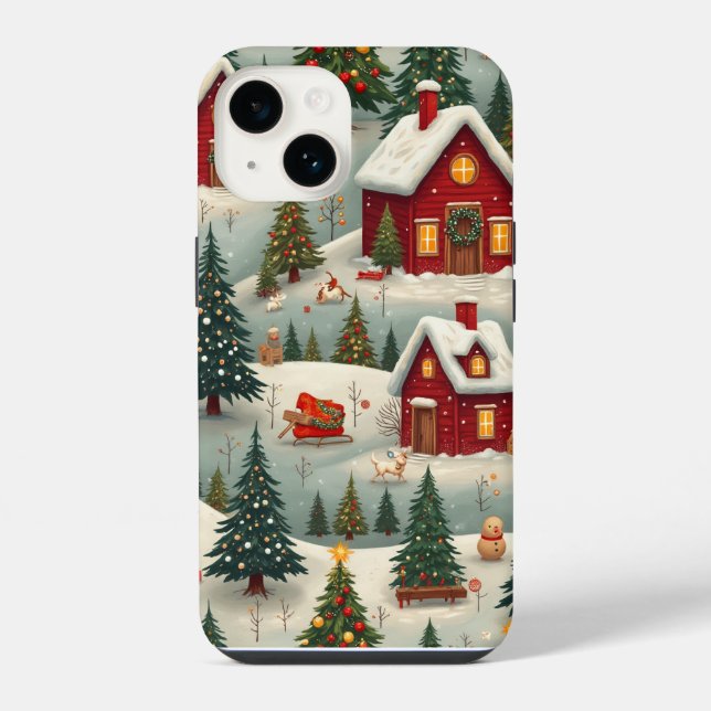 christmas phonecase iPhone case (Back)