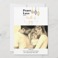 Christmas Photo Bundle of Joy Birth