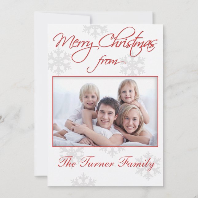 Christmas Photo Card (Front)