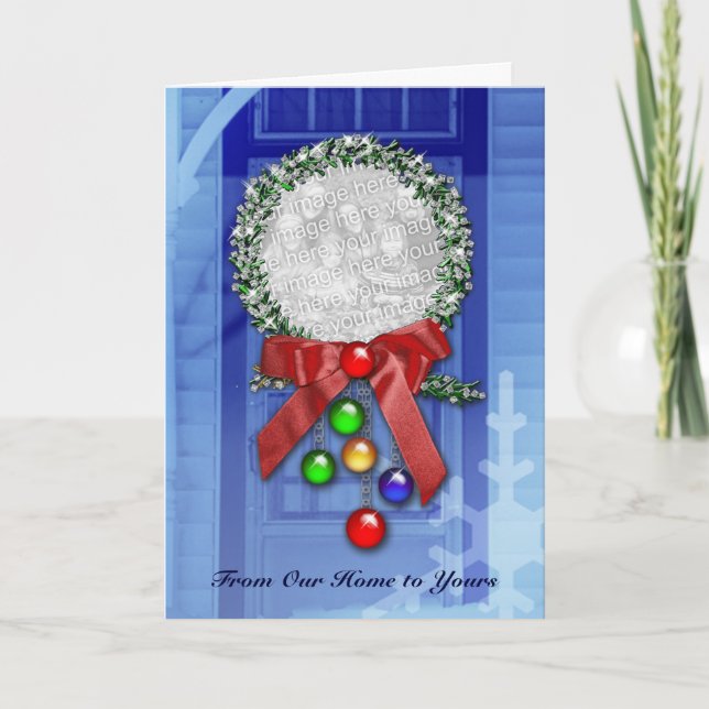 Christmas photo card (Front)