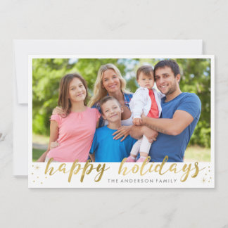 Christmas Photo Card, Happy Holidays Photo card