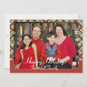 Christmas Photo Card Insert
