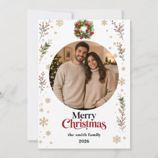 Christmas Photo Card | Merry Christmas