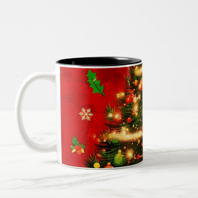 Christmas Photo Coffee Mug (Left)