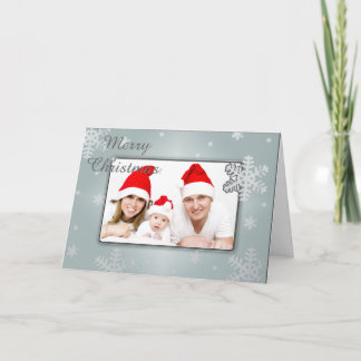 Christmas Photo Frame Greeting Card