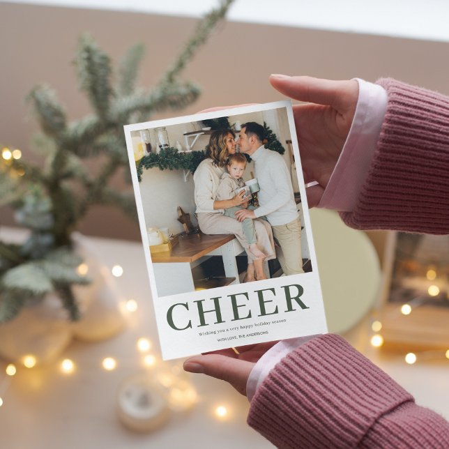 Christmas Photo | Green Cheer | Happy Holiday (Creator Uploaded)