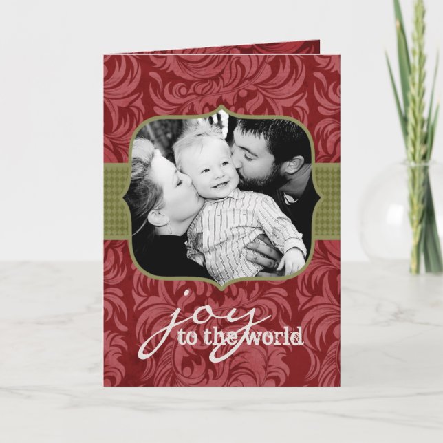 Christmas Photo Greeting Card (Front)