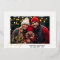 Christmas Photo Horizontal Script Gold JOY in real