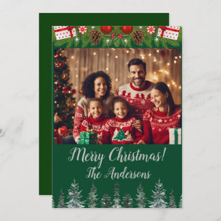 Christmas photo Merry Christmas! Christmas card