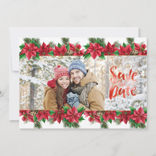 Christmas Photo Save the Date (Front)
