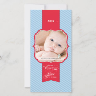 CHRISTMAS PHOTOCARD :: lapel 5P Holiday Card