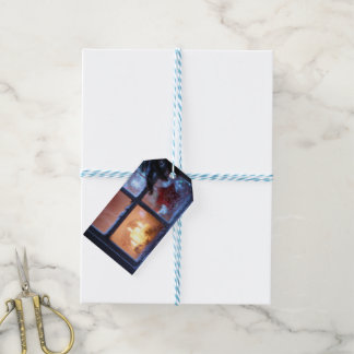 Christmas Photograph Holiday Gift Tag