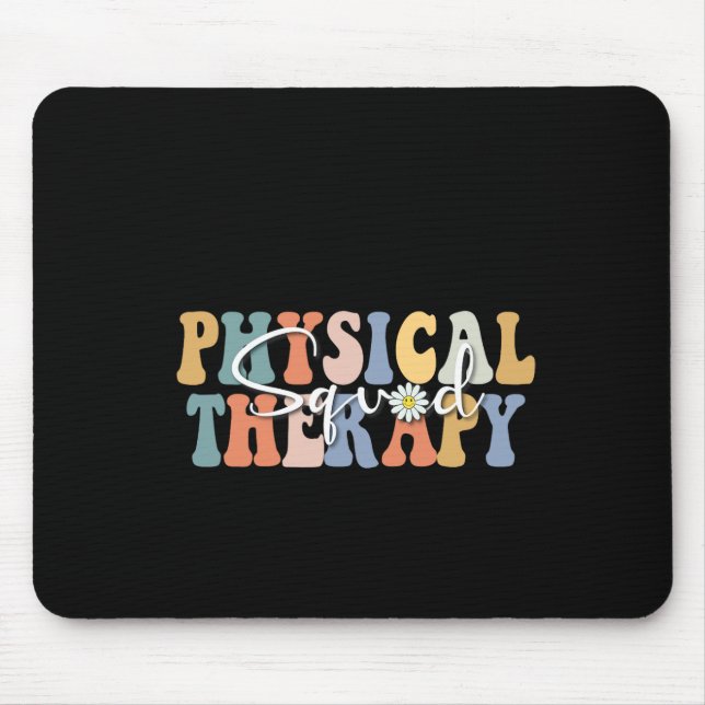 Christmas Physical Therapy Pt Squad Paediatrics Th Mouse Pad (Front)