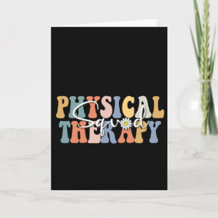 Christmas Physical Therapy Pt Squad Pediatric Ther Card