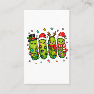 Christmas Pickle Crew Business Card