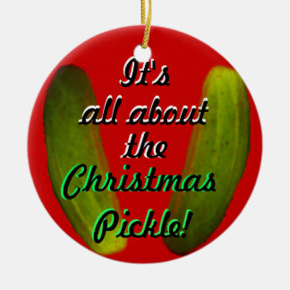 Christmas Pickle Ornament