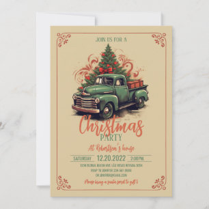 Christmas Pickup Invitation