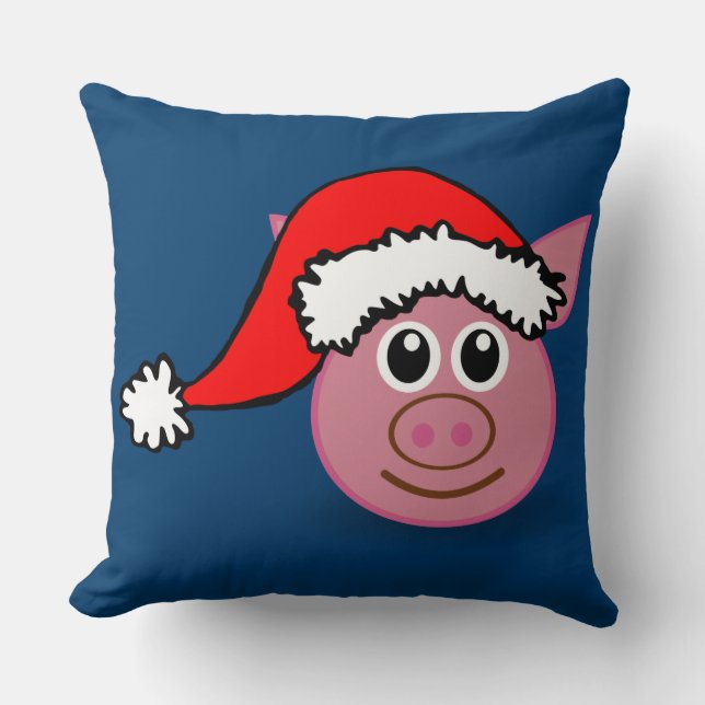christmas pig cushion (Front)